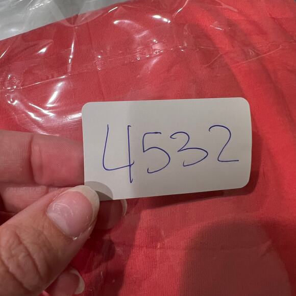 PATAGONIA Men's Fitz Roy Scope Organic T-Shirt Size M In Spiced Coral Red - Picture 9 of 9